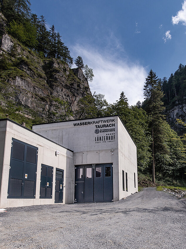 The Lürzerhof hydroelectric power plant
