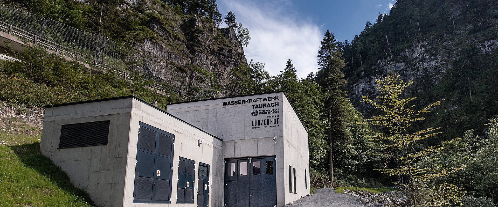 The Lürzerhof hydroelectric power plant