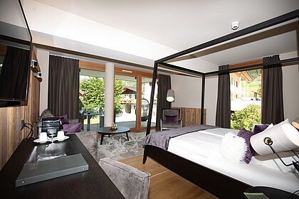 The Alpin Family de Luxe Lodge at the Lürzerhof wellness hotel in Salzburg
