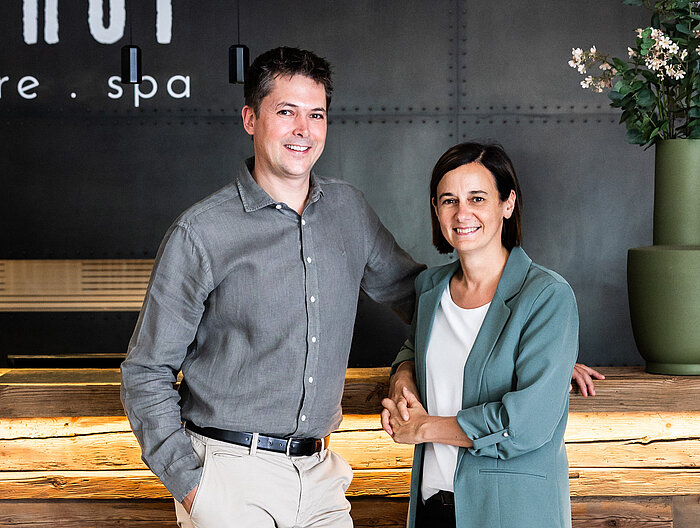 Christina und Harald Habersatter, die Inhaber des Lürzerhofs