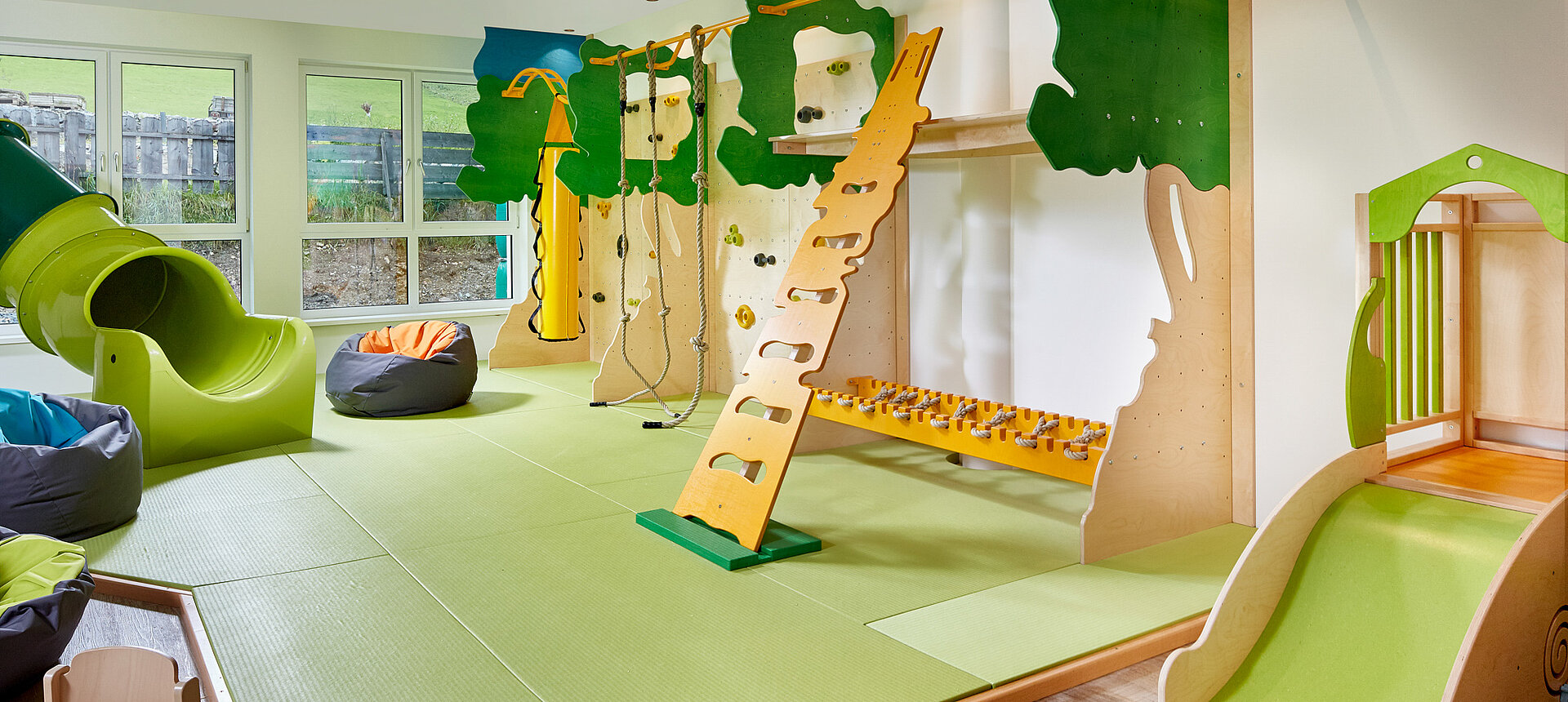 Play area at the Lürzerhof, the family hotel in Austria for vacations with children