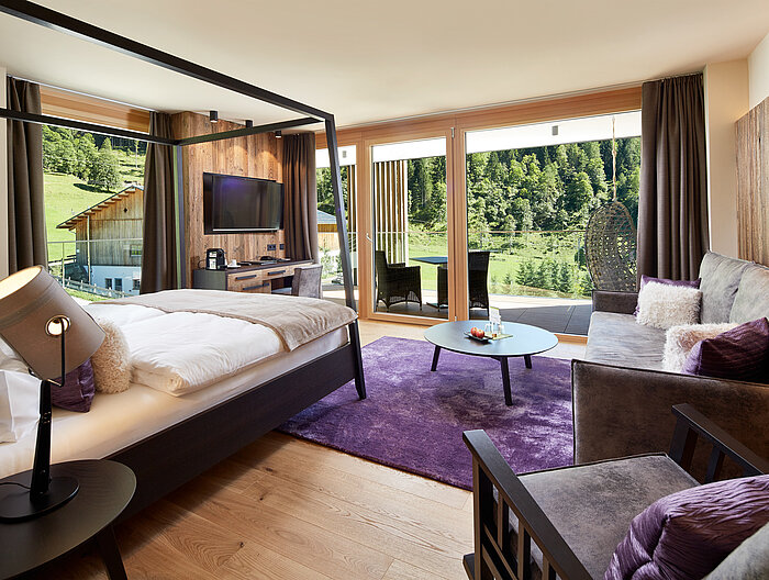 The Alpine Relax Lodge at the Lürzerhof wellness hotel in Salzburg