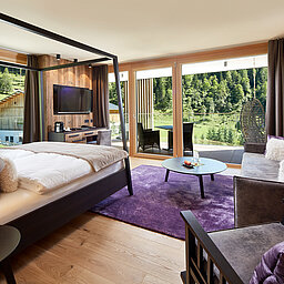 The Alpine Relax Lodge at the Lürzerhof wellness hotel in Salzburg
