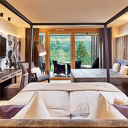 The Alpin Family Lodge at the Lürzerhof wellness hotel in Salzburg