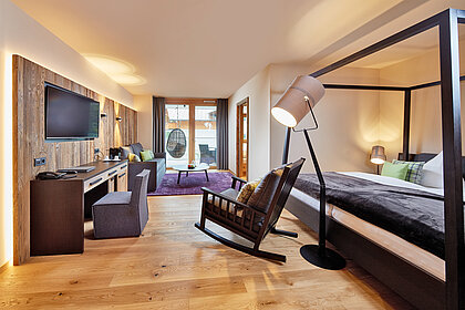 The Alpine Life Lodge at the Lürzerhof wellness hotel in Salzburg