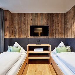 The children's room at the Alpin Life de Luxe Lodge in the Lürzerhof wellness hotel in Salzburg