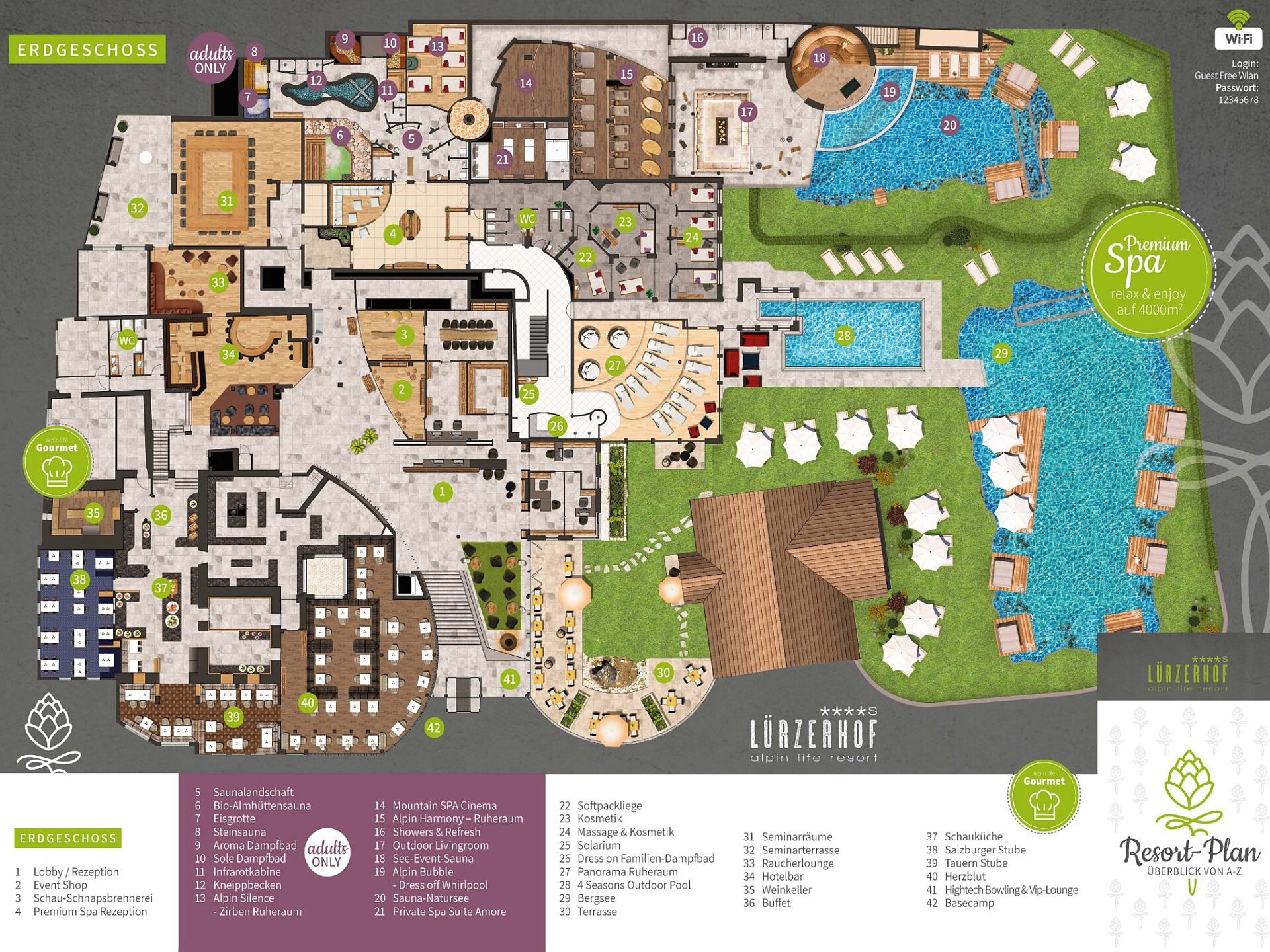 Preview of the Lürzerhof Pocket Plan PDF