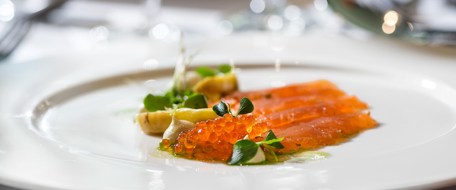 Delicious dish at the gourmet wellness hotel Lürzerhof