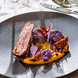 Delicious dish at the gourmet wellness hotel Lürzerhof